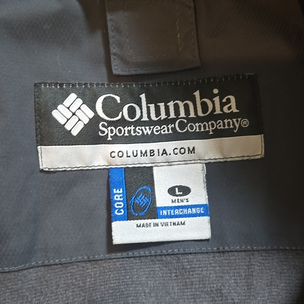 Columbia Men's Gray and Orange Jacket - Picture 3 of 4
